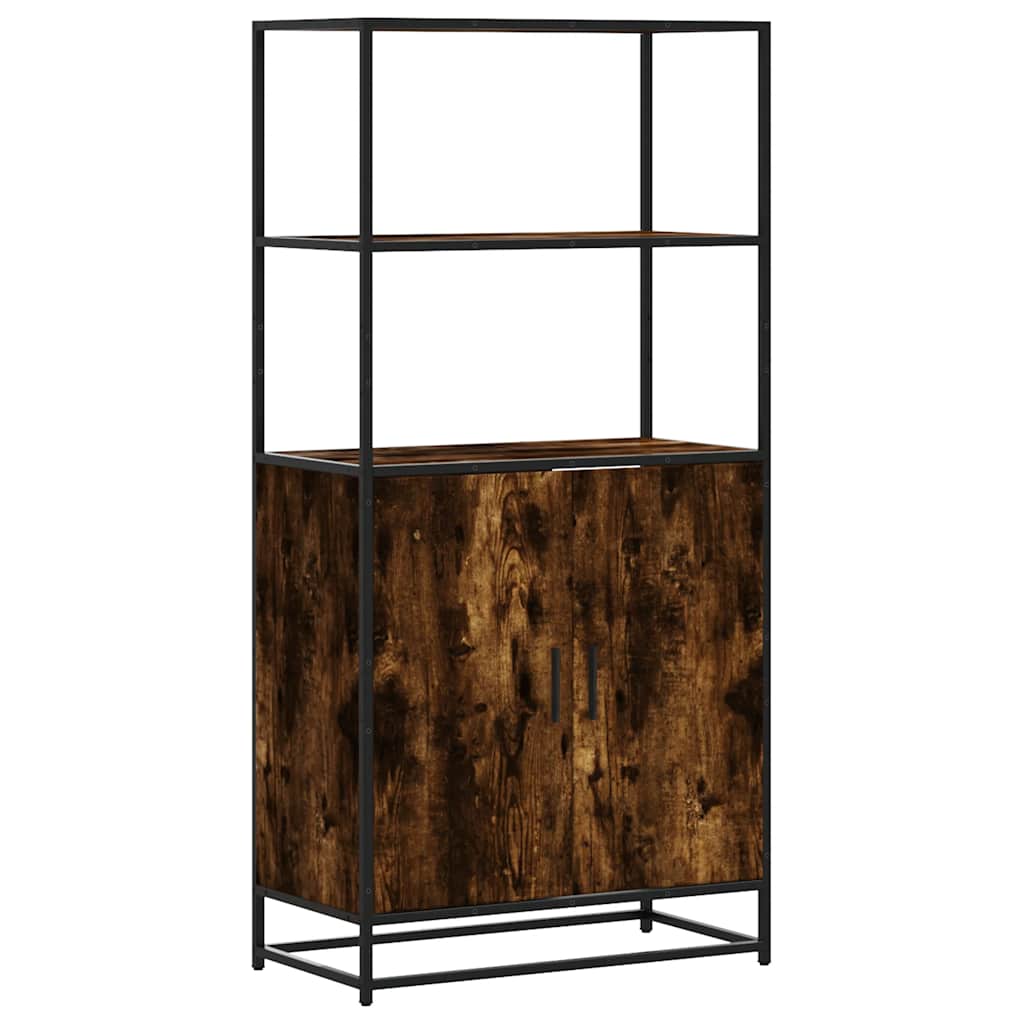 Highboard suitsutamm 68x35x139 cm Engineered Wood and Metal