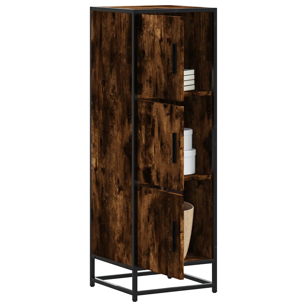 Highboard suitsutamm 35,5x35x106,5cm inseneritud puit ja metall