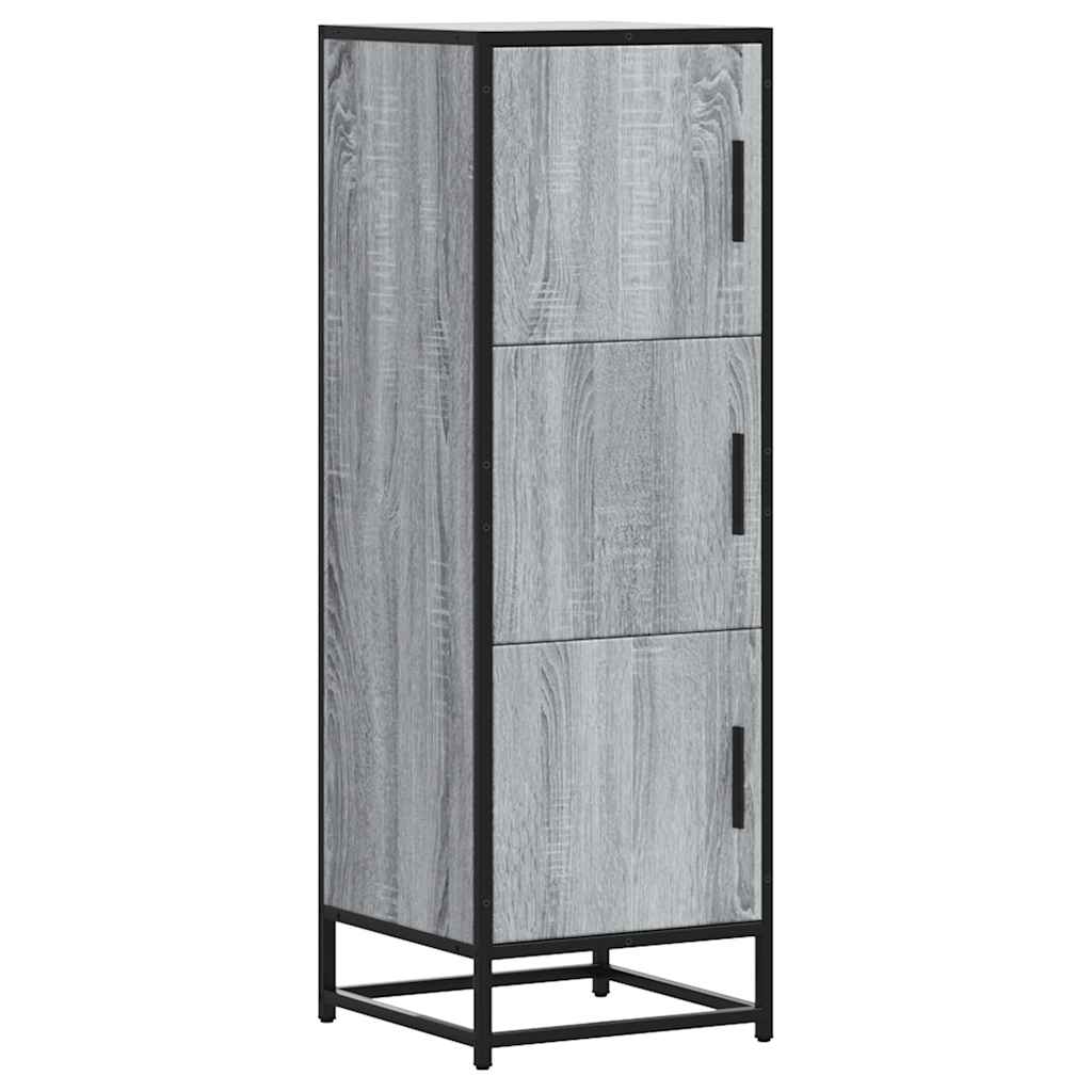 Highboard Hall Sonoma projekteeritud puit ja metall
