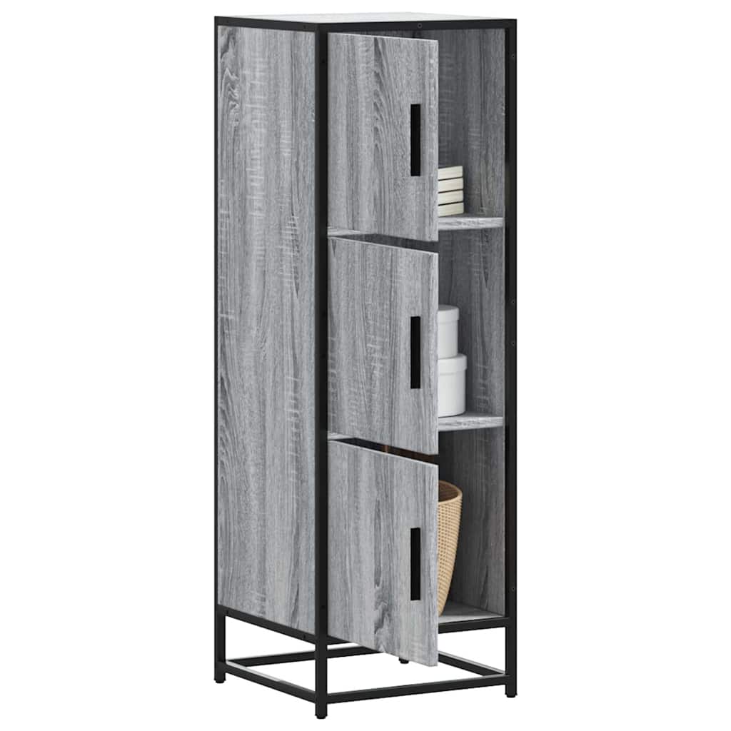 Highboard Hall Sonoma projekteeritud puit ja metall