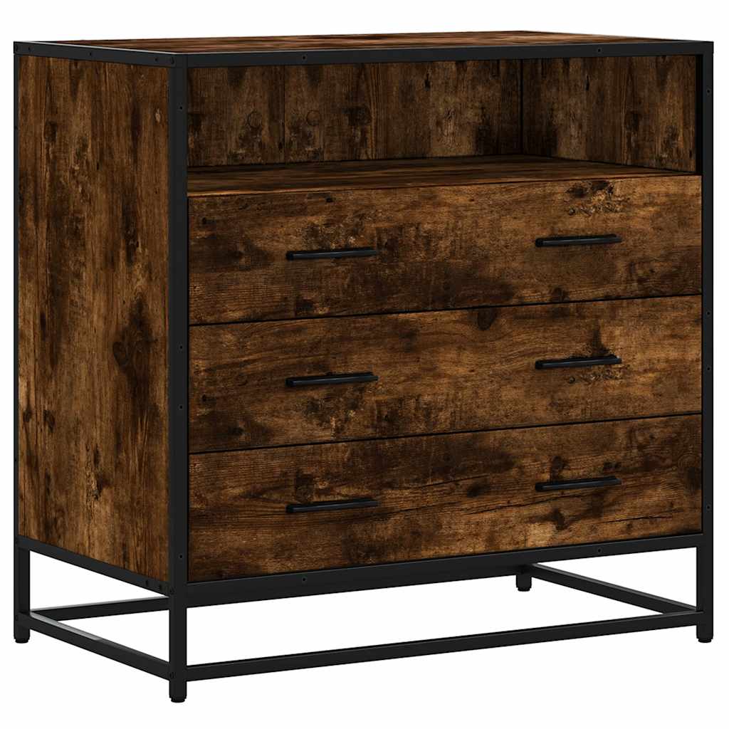 Sahtlikapp Suitsutamm 70x41x70 cm Engineered Wood