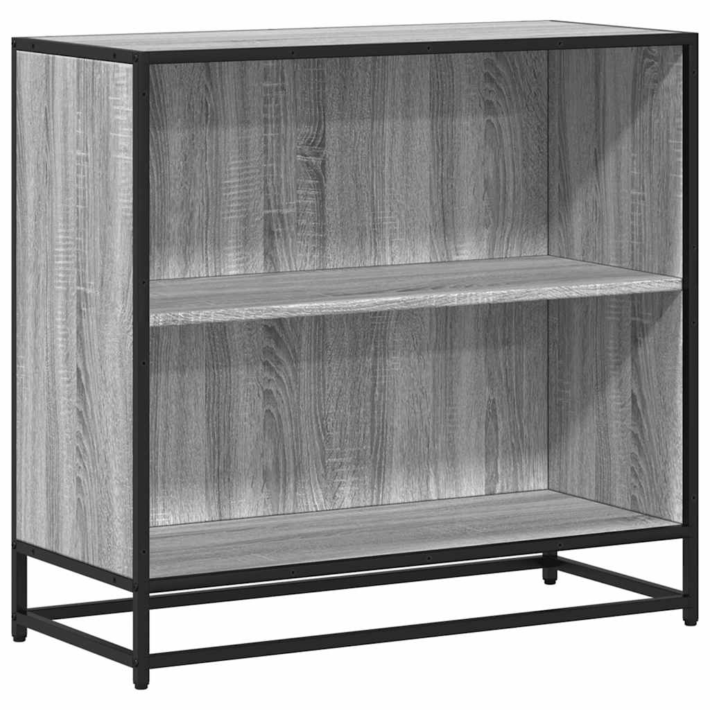 Raamatukapp, hall Sonoma, 80,5x35x76 cm, tehispuit