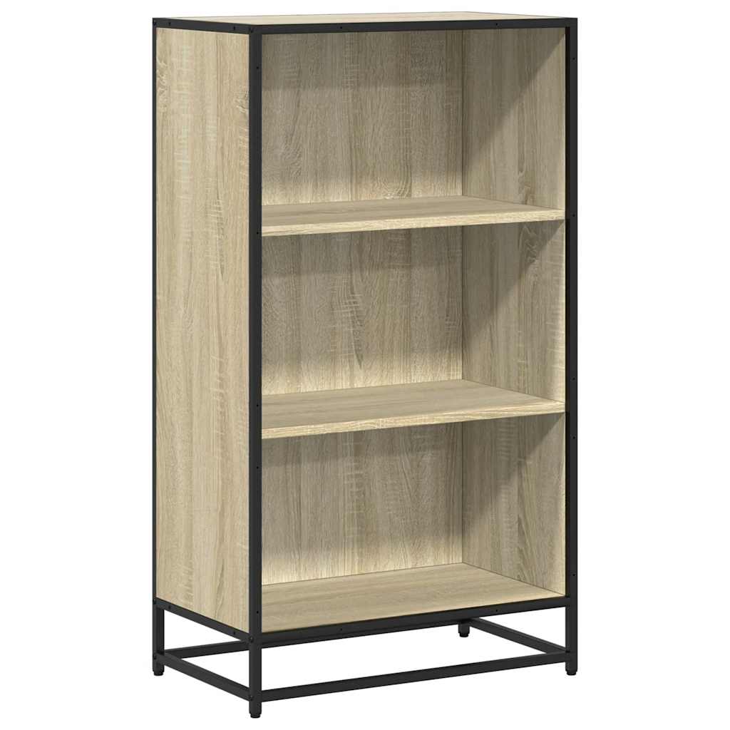 Raamatukapp Sonoma tamm 60x35x107,5 cm ehituspuit