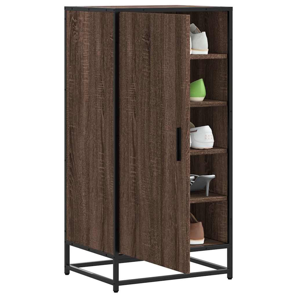Kingariiul pruun tamm 48x38x97,5 cm Engineered Wood