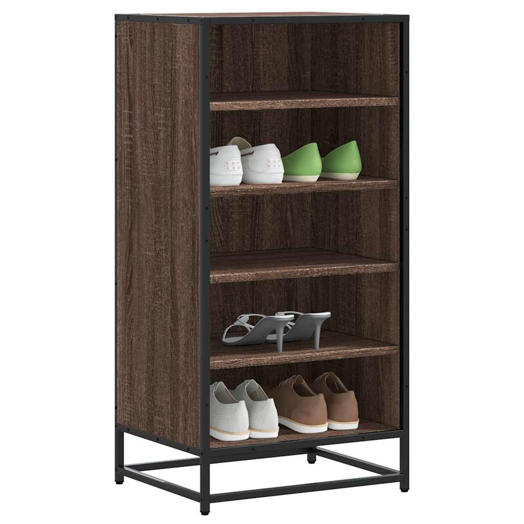 Kingariiul pruun tamm 48x38x97,5 cm Engineered Wood