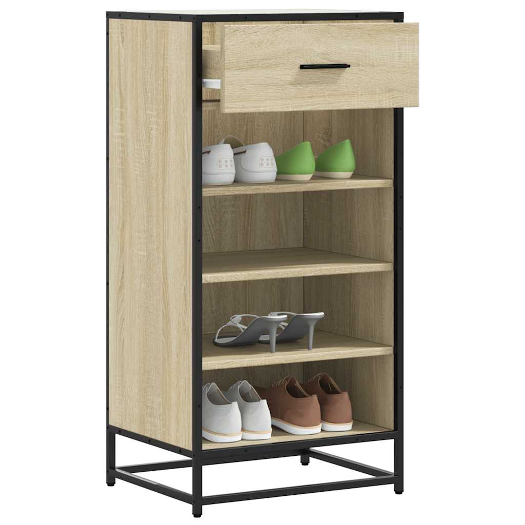 Jalatsiriiul Sonoma tamm 48x38x97,5 cm ehituspuit
