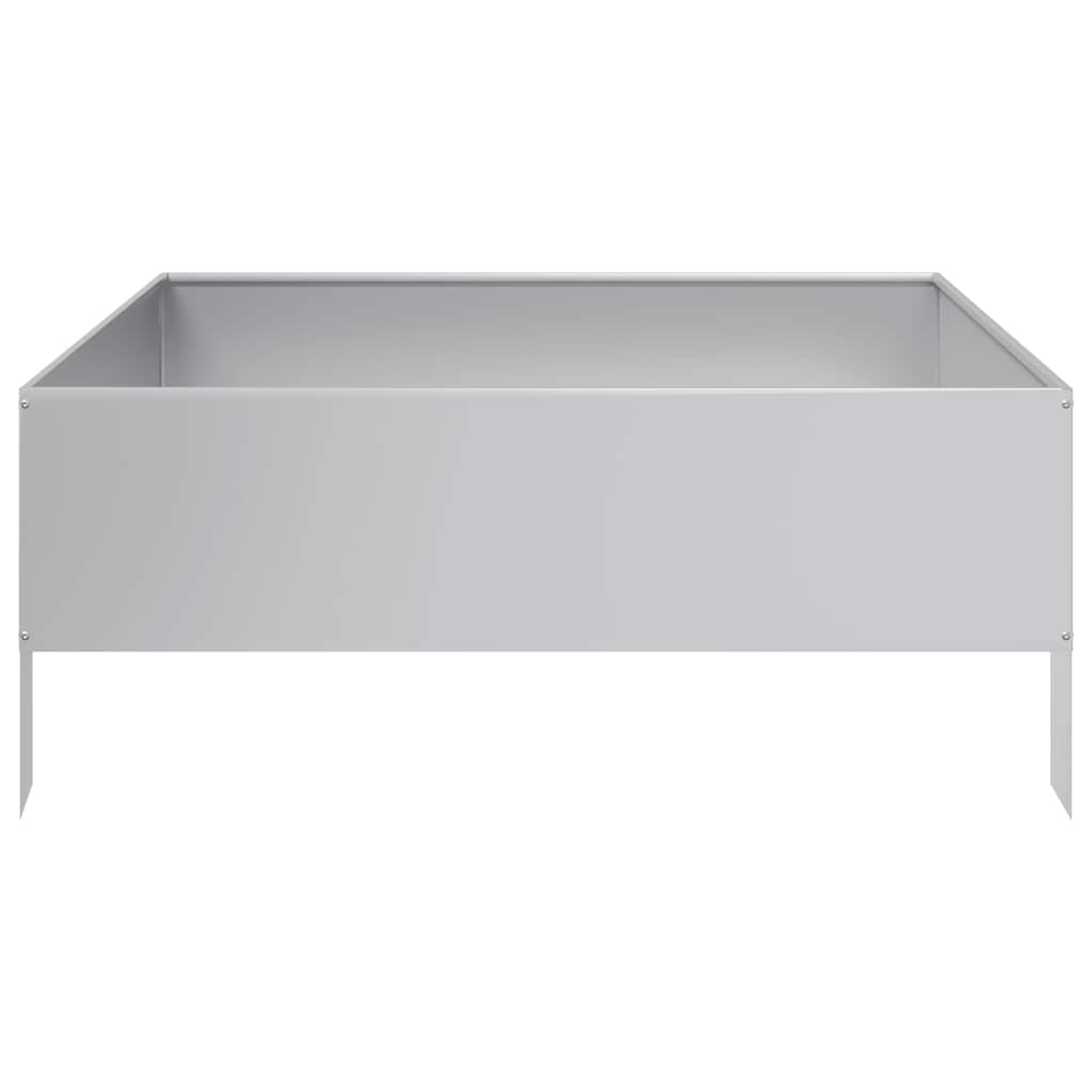 Taimekast, 100x100x41 cm, tsingitud teras