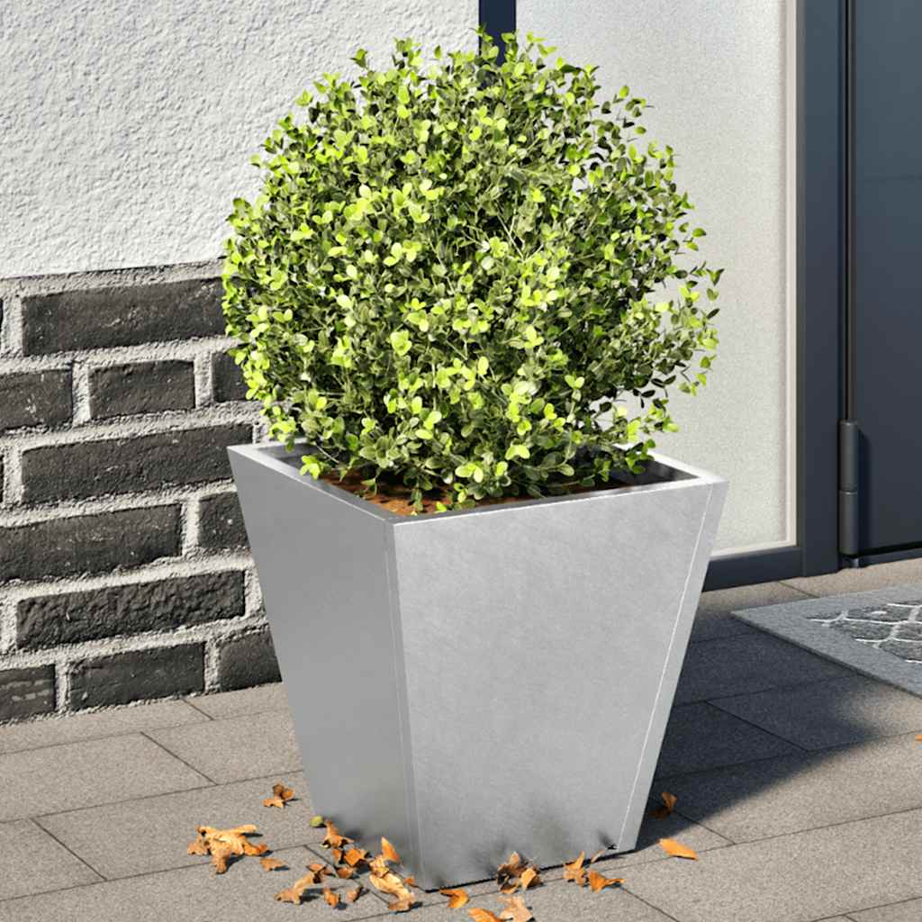 Aia taimekastid 2 tk, 30x30x30 cm, tsingitud teras
