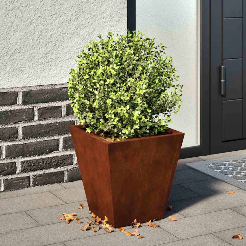 Istutusmasinad 2 tk 30x30x30 cm Ilmastikukindel teras