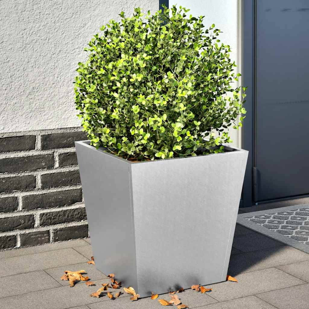 Aia taimekastid 2 tk, 40x40x40 cm, tsingitud teras