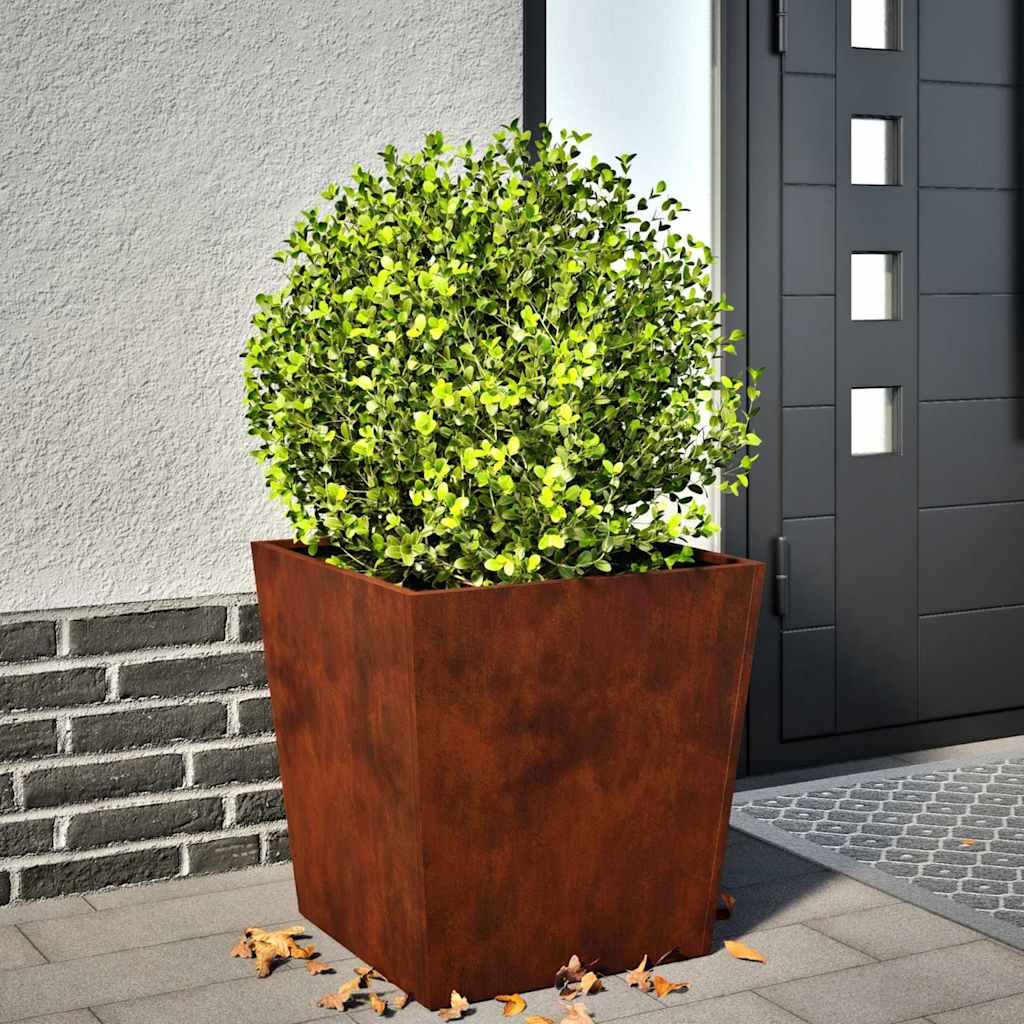 Istutusmasinad 2 tk 50x50x50 cm Ilmastikukindel teras