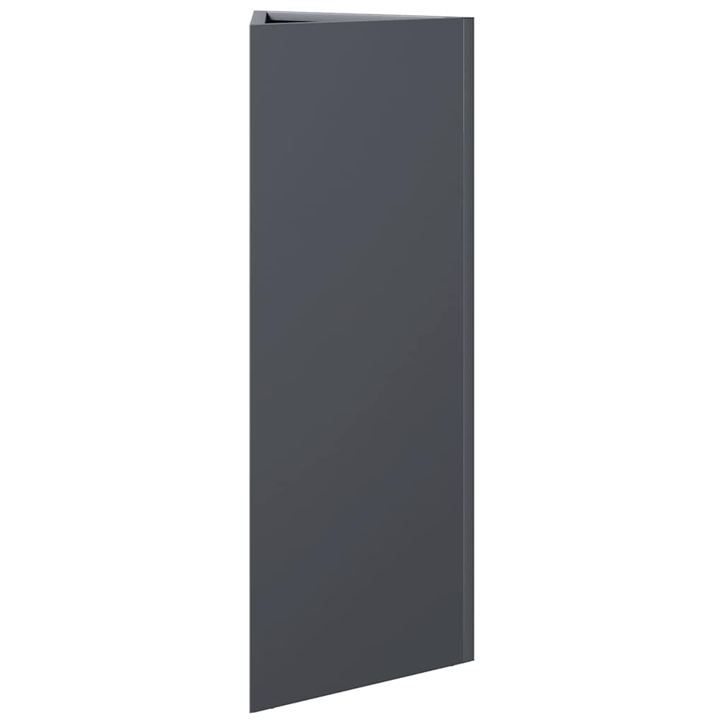 Aia taimekast, antratsiit, kolmnurk, 30x26x75 cm, teras