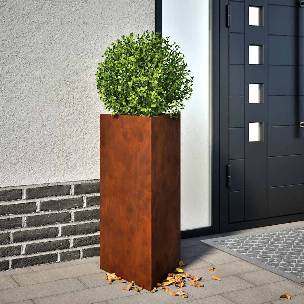 Aia taimekastid 2tk, kolmnurk, 40x34,5x75cm ilmastikukindel teras