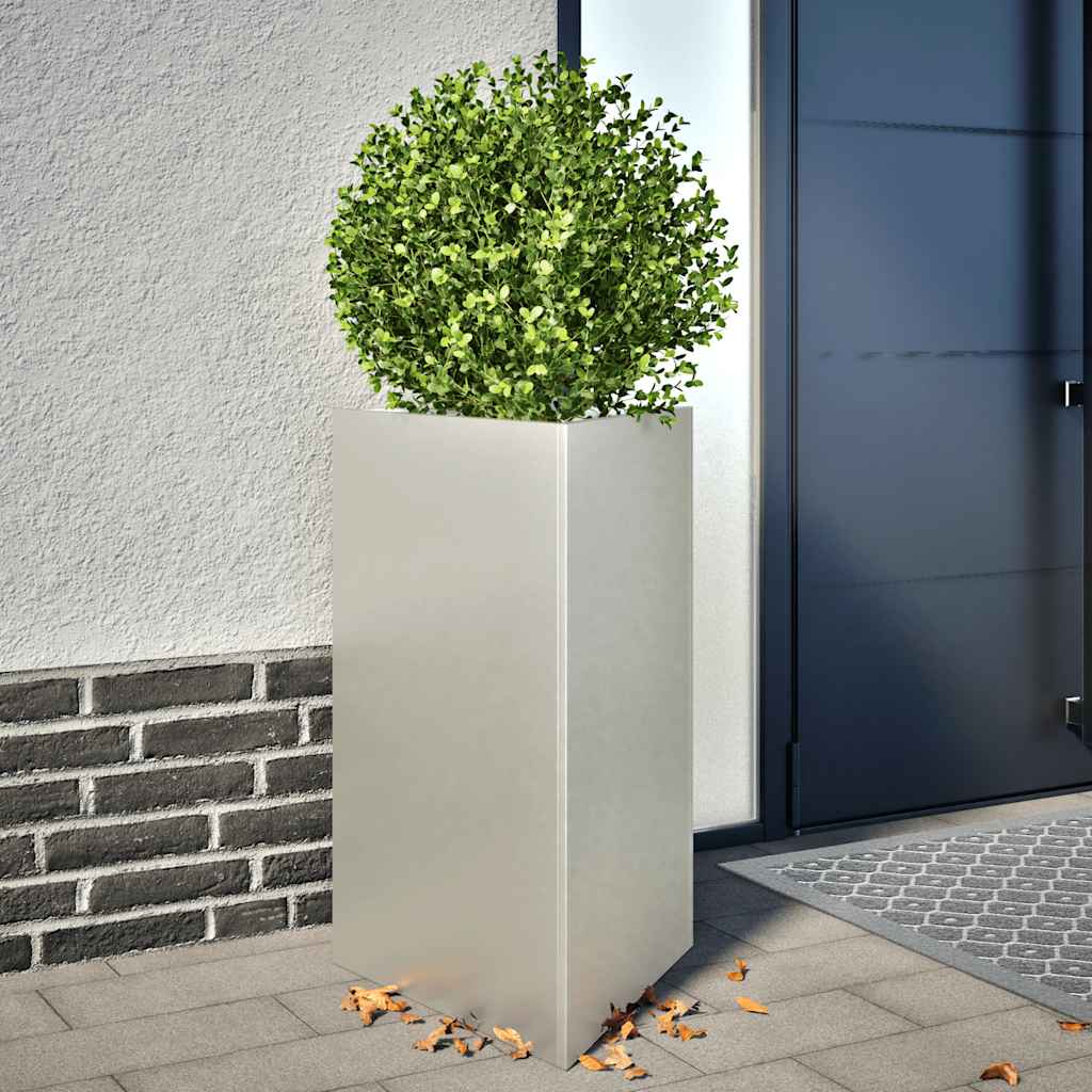 Aia taimekastid 2 tk, kolmnurk, 50x43x75 cm, roostevaba teras