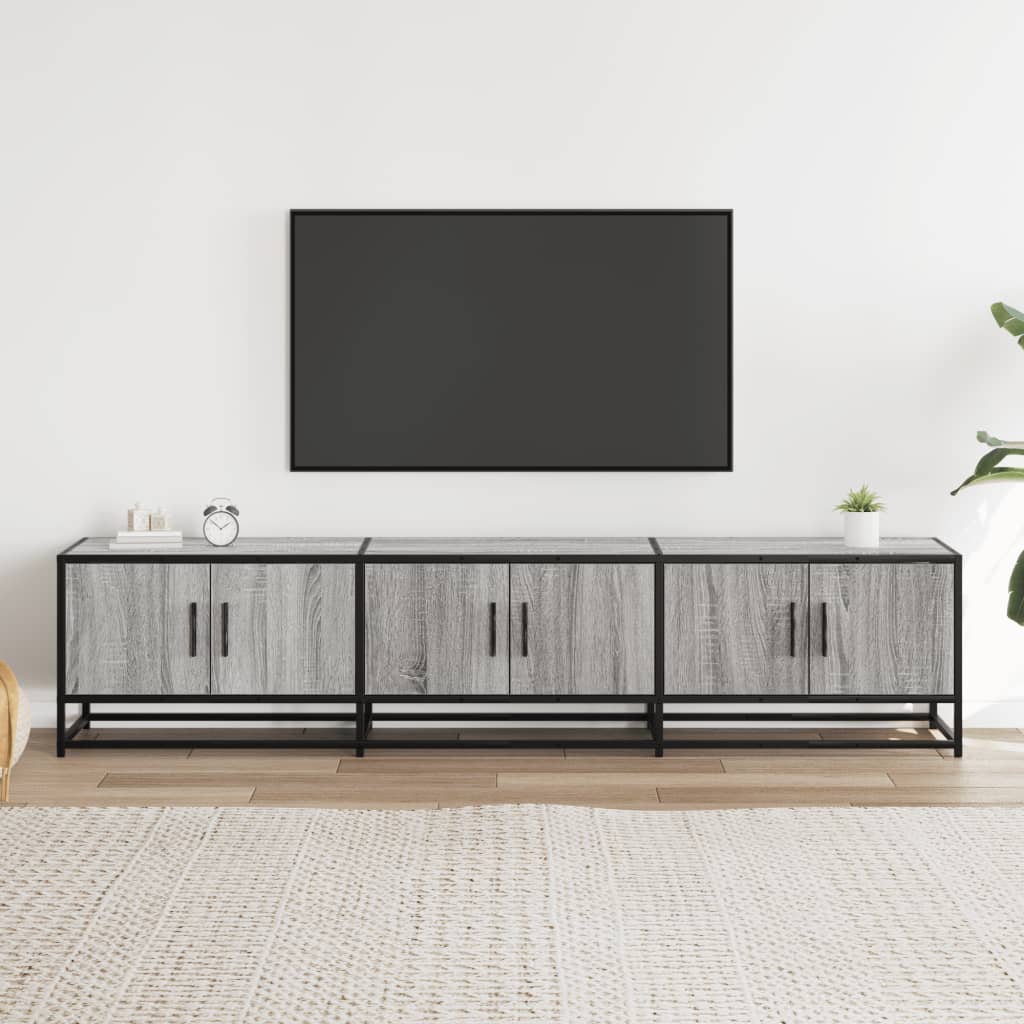 Telerikapp hall Sonoma tamm 180x35x41 cm tehispuit