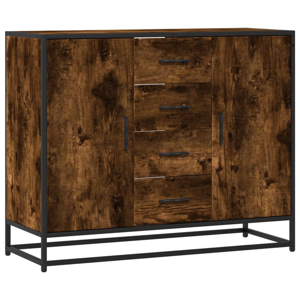 Puhvetkapp suitsutamm 92x35x76 cm Engineered Wood