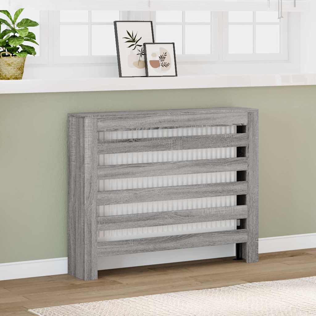 Radiaatori kate, hall Sonoma tamm, 104x20x82 cm, tehispuit