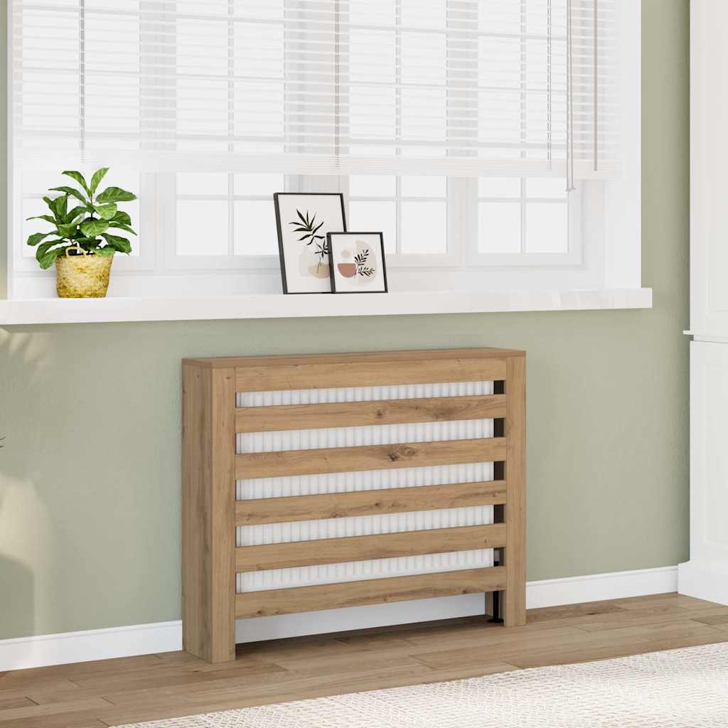 Radiaatori kate, Sonoma tamm, 104x20x82 cm, tehispuit