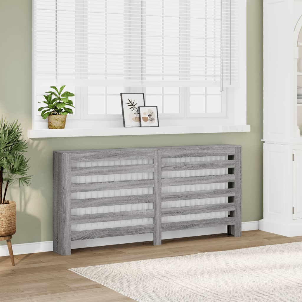 Radiaatori kate, hall Sonoma tamm, 175x20x82 cm, tehispuit