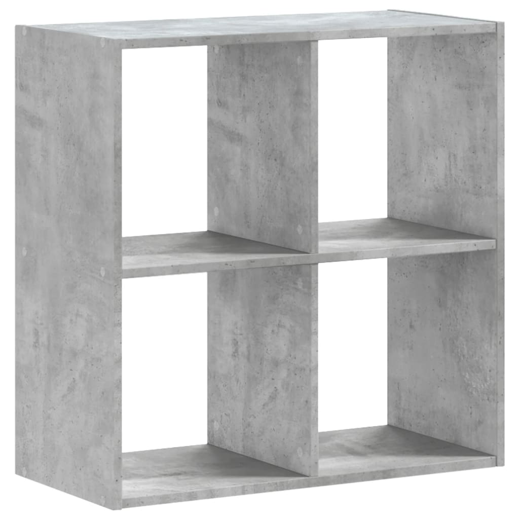 Raamaturiiul, betoonhall, 68,5x32x68,5 cm, tehispuit