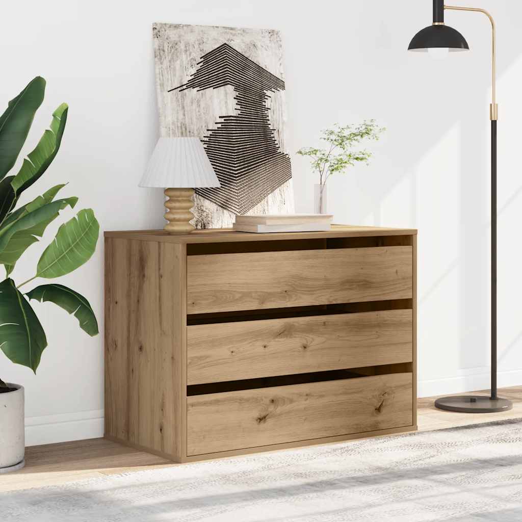 Nurga kummut, käsitöötamm, 80x41x58 cm, tehispuit
