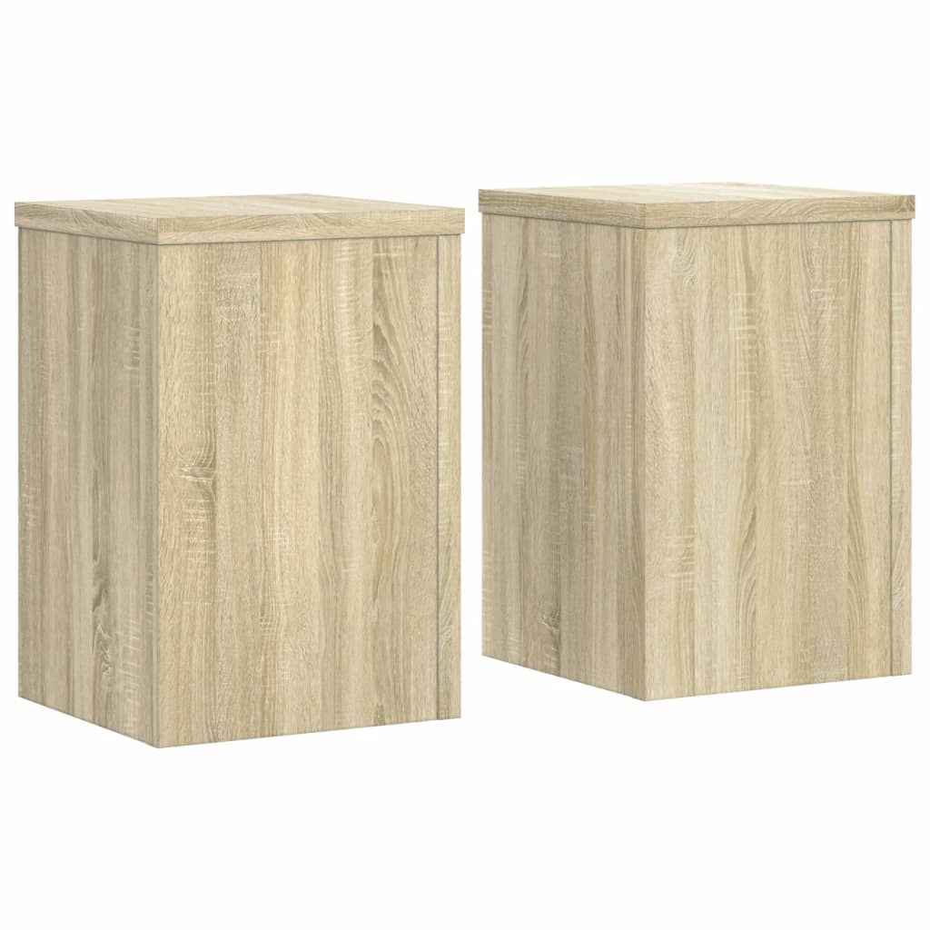 Taimealused 2 tk, Sonoma tamm, 20x20x30 cm, tehispuit