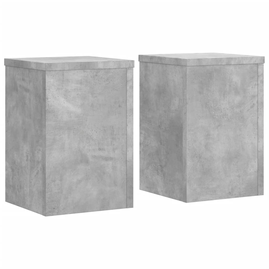 Taimealused 2 tk, betoonhall, 25x25x35 cm, tehispuit
