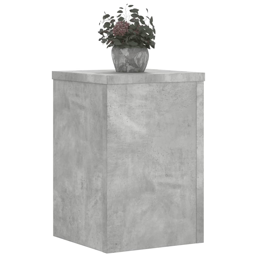 Taimealused 2 tk, betoonhall, 25x25x35 cm, tehispuit