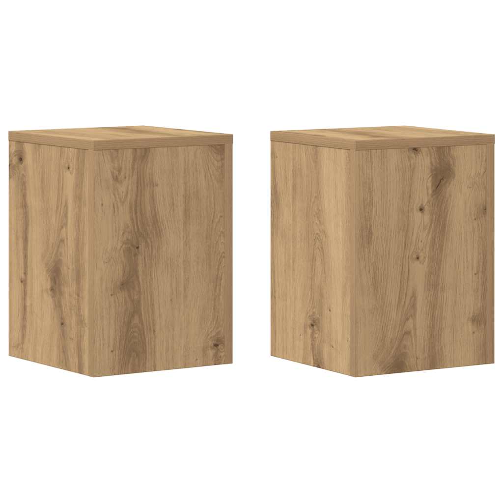 Taimealused 2 tk, käsitöötamm, 25x25x35 cm, tehispuit