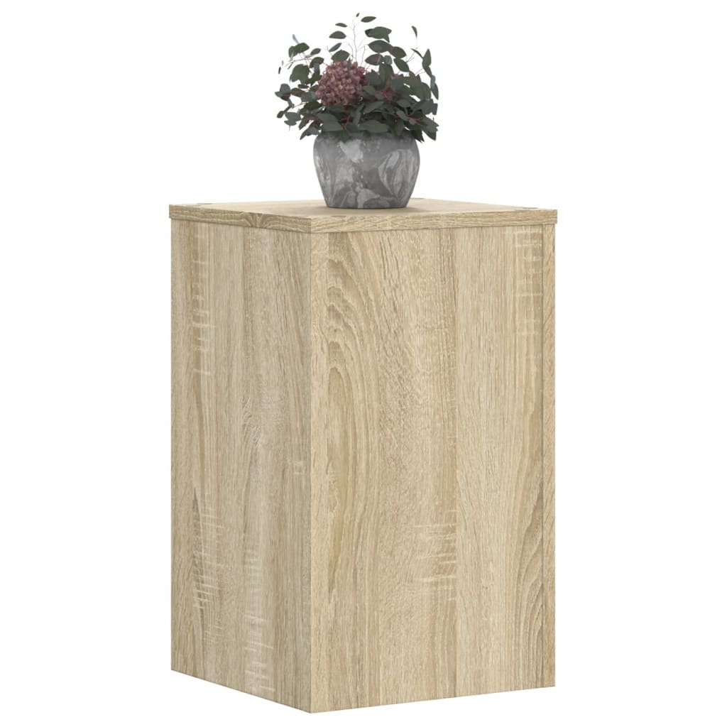 Taimealused 2 tk, Sonoma tamm, 30x30x50 cm, tehispuit