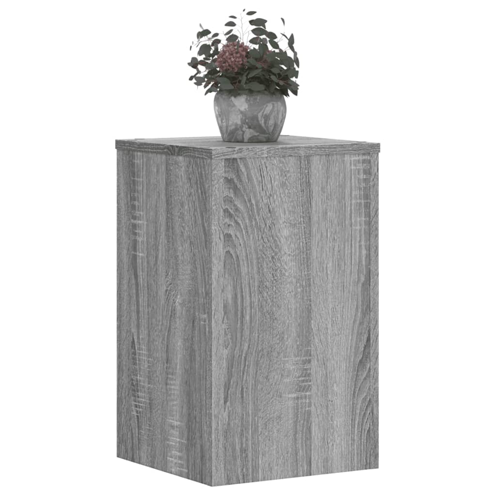 Taimealused 2 tk, hall Sonoma, 30x30x50 cm, tehispuit