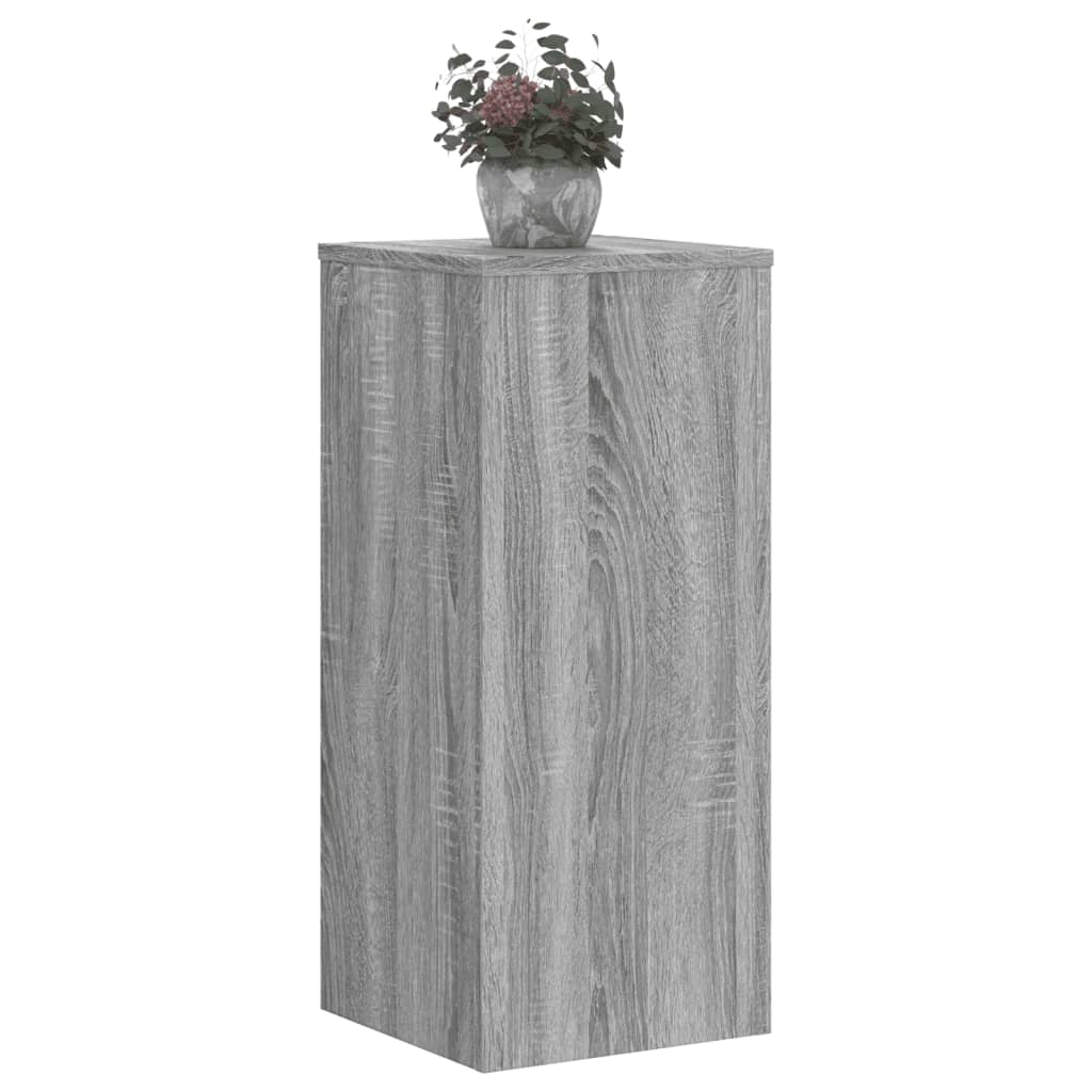 Taimealused 2 tk, hall Sonoma, 30x30x70 cm, tehispuit