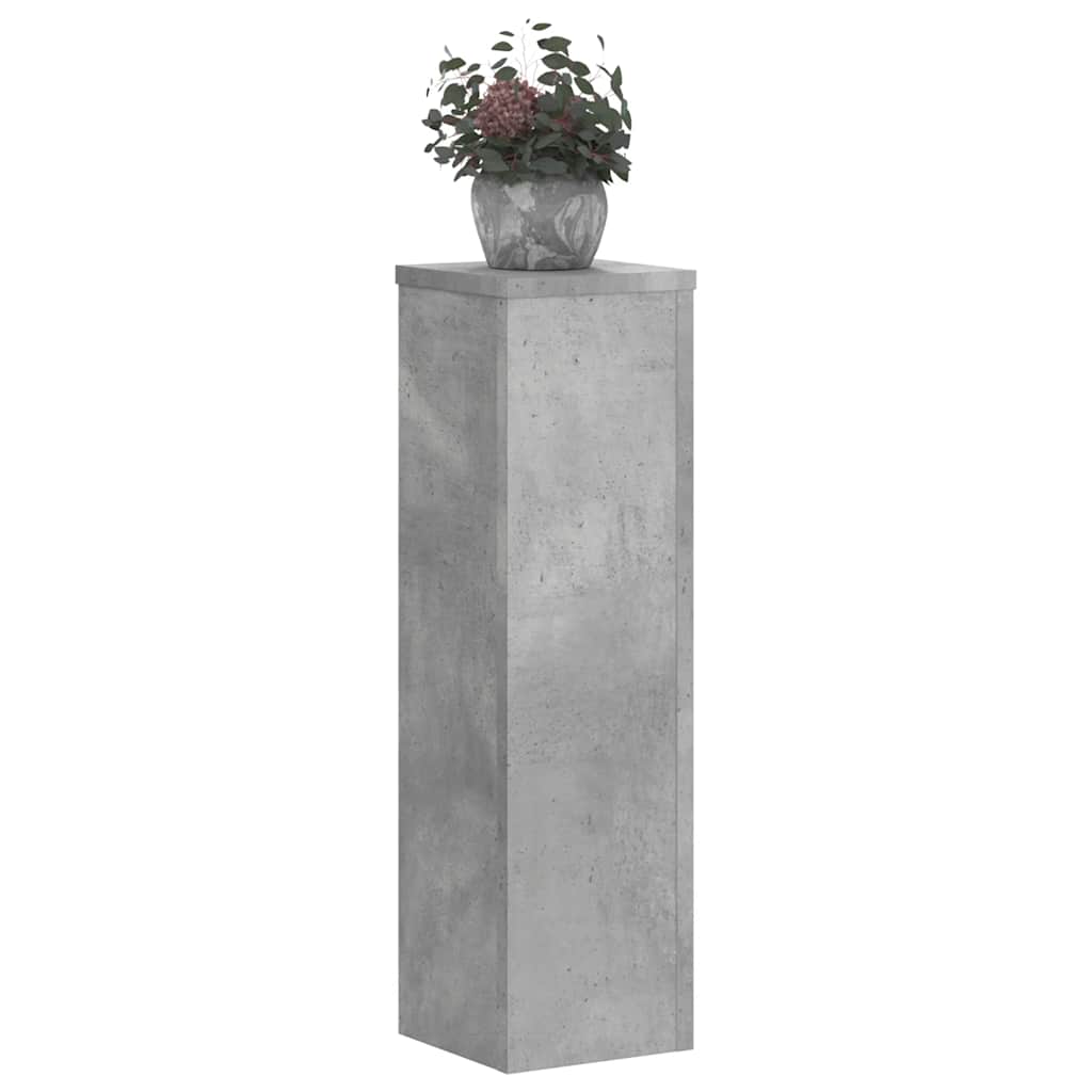 Taimealused 2 tk, betoonhall, 17 x 17 x 60 cm, tehispuit