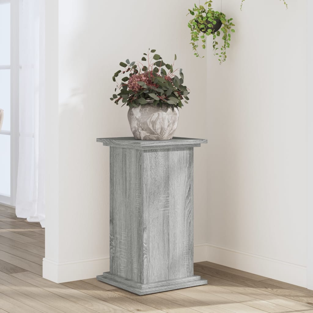 Taimealus, hall Sonoma tamm, 33x33x60 cm, tehispuit