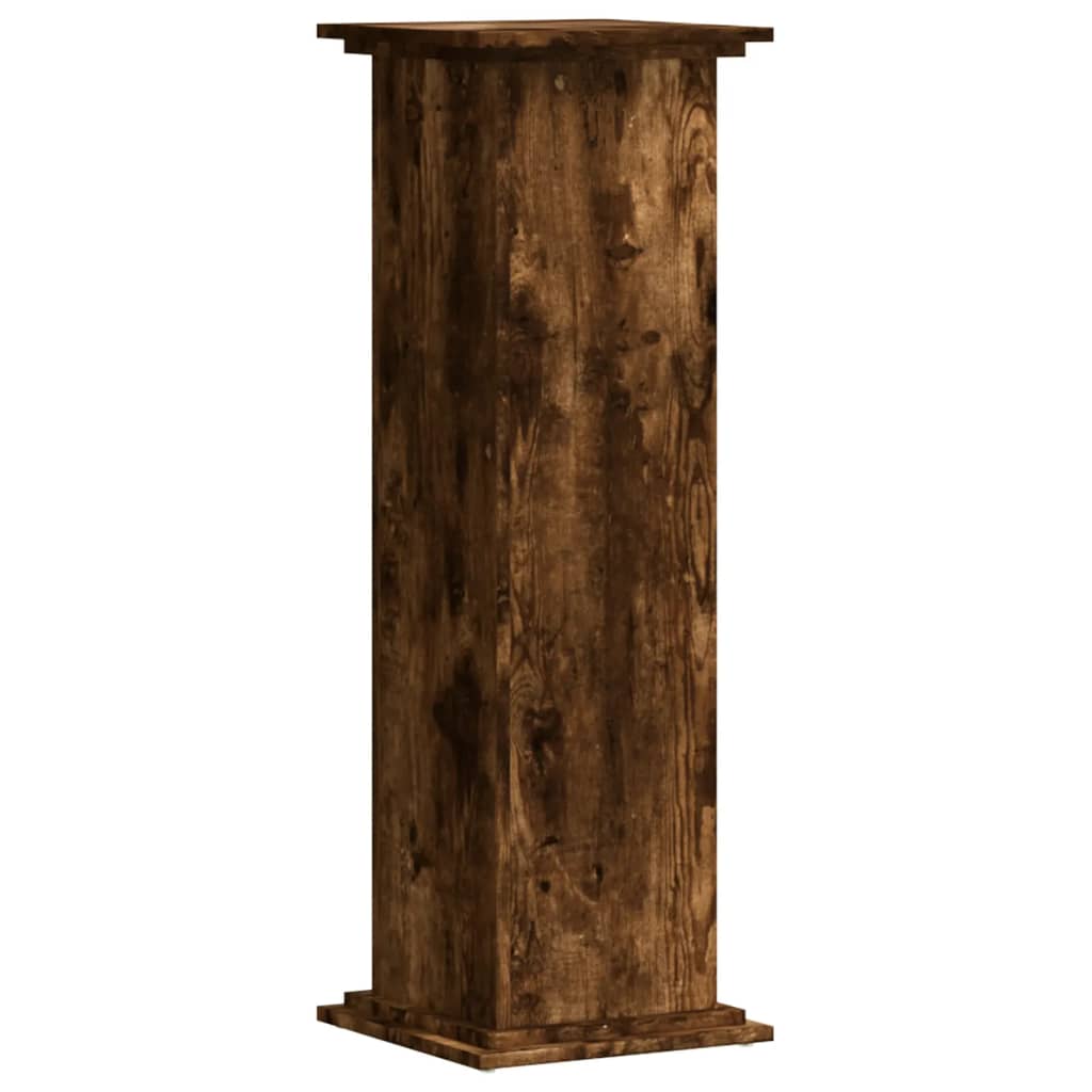Taimealus, suitsutatud tamm, 33 x 33 x 100 cm, tehispuit