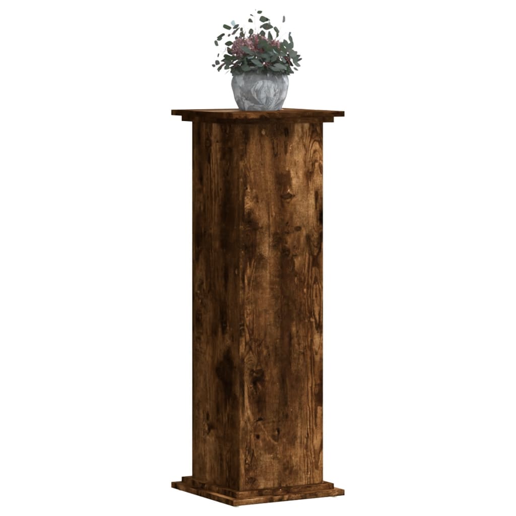 Taimealus, suitsutatud tamm, 33 x 33 x 100 cm, tehispuit