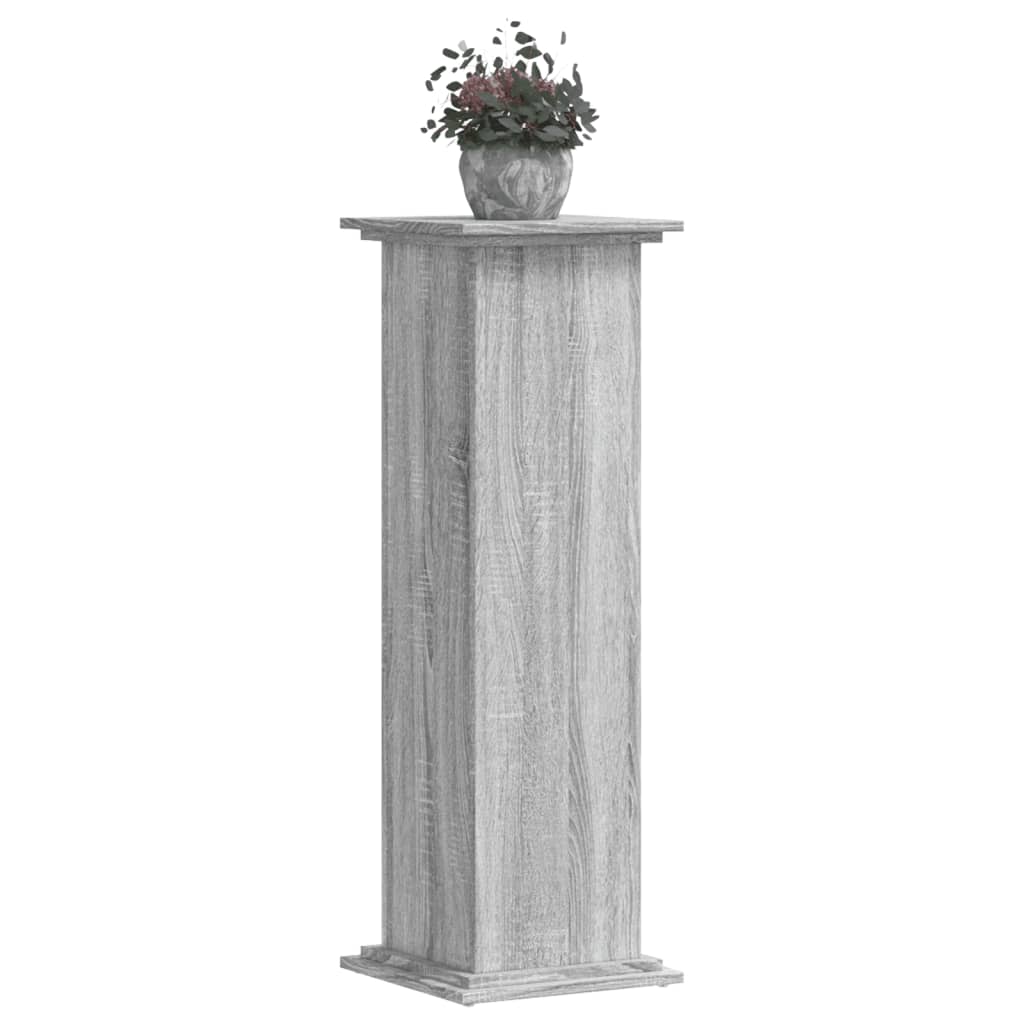 Taimealus, hall Sonoma tamm, 33 x 33 x 100 cm, tehispuit