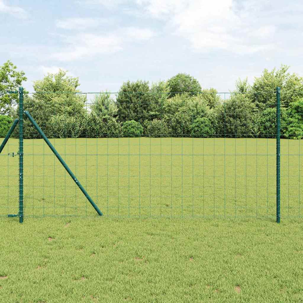 Euro Aia Põhja Kinnitus 25 x 1 m PVC-kaetud teras Roheline Võrk