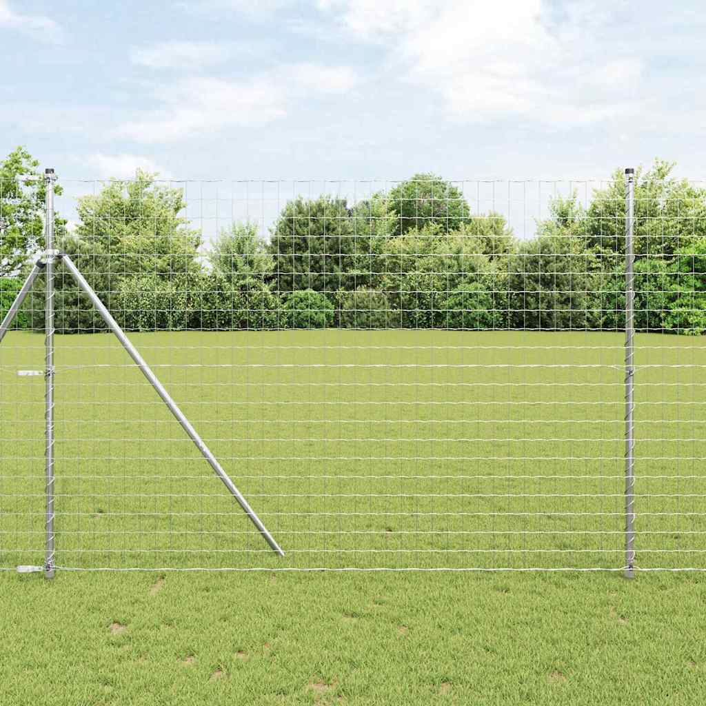Euro Aia Põhja Kinnitus 10 x 1,5 m Tsingitud teras Hõbedane