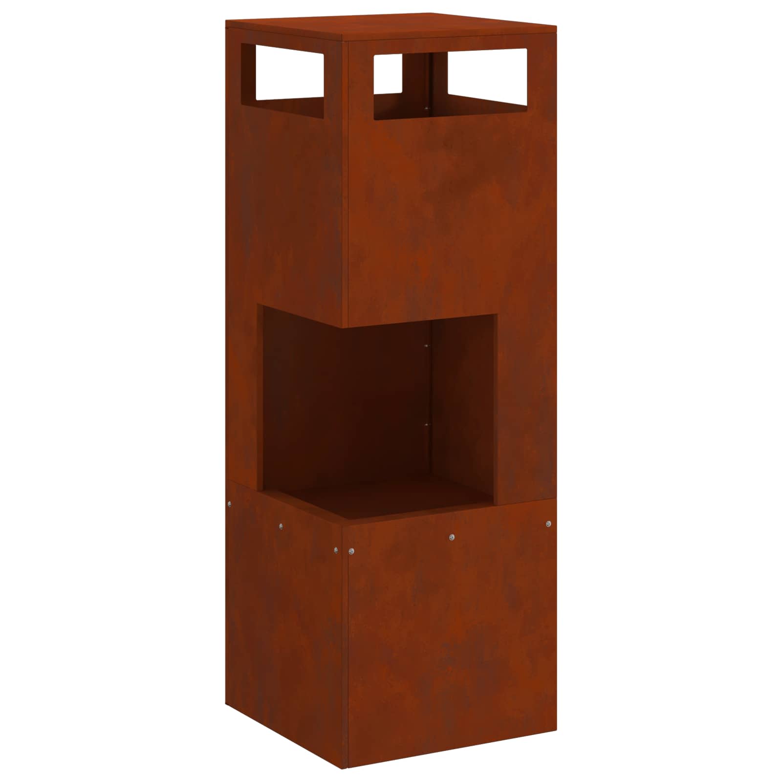 Tulekauss Pruun 35 x 35 x 100 cm terase tüüp