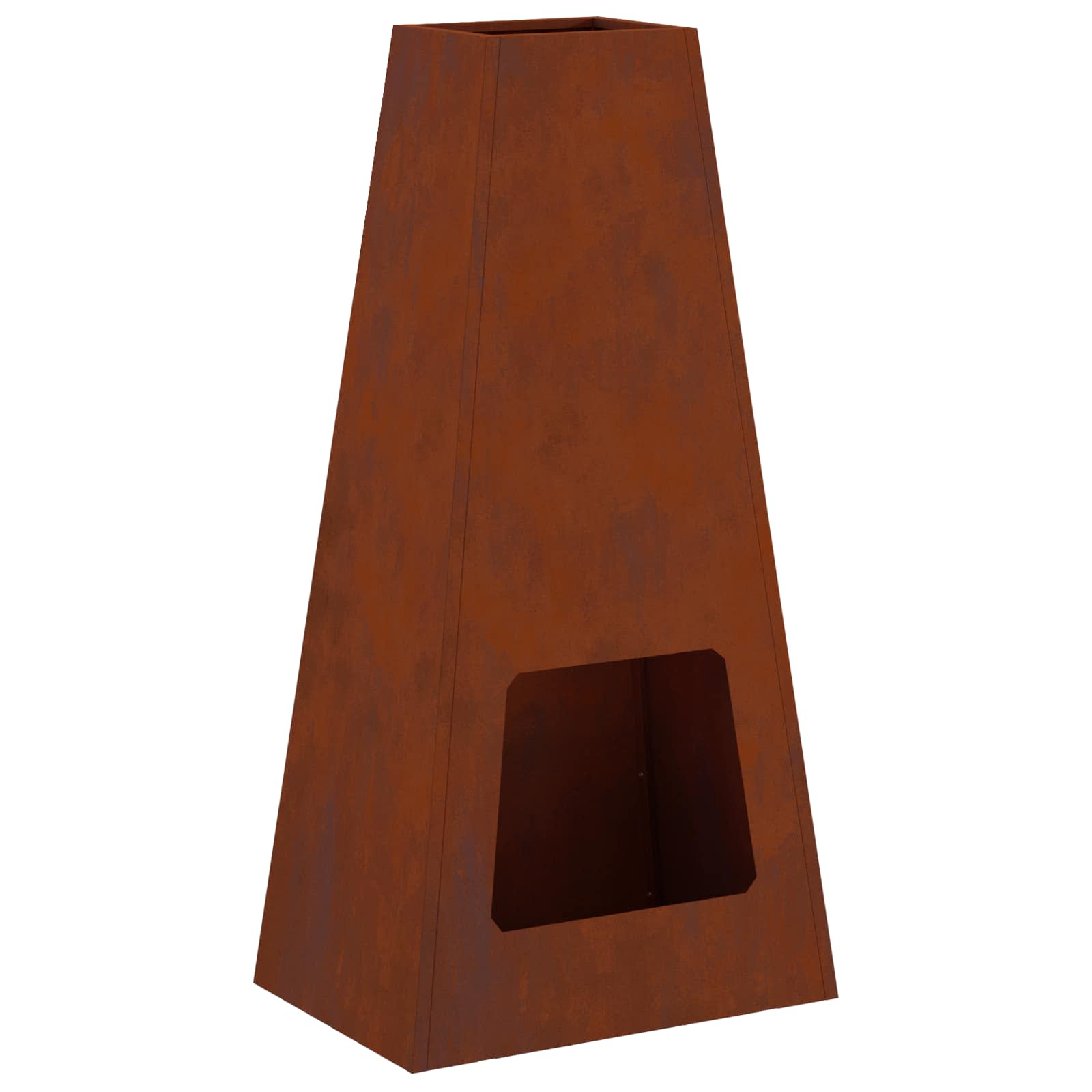 Tulekauss Rooste 50 x 35 x 100 cm Ilmastikukindel teras