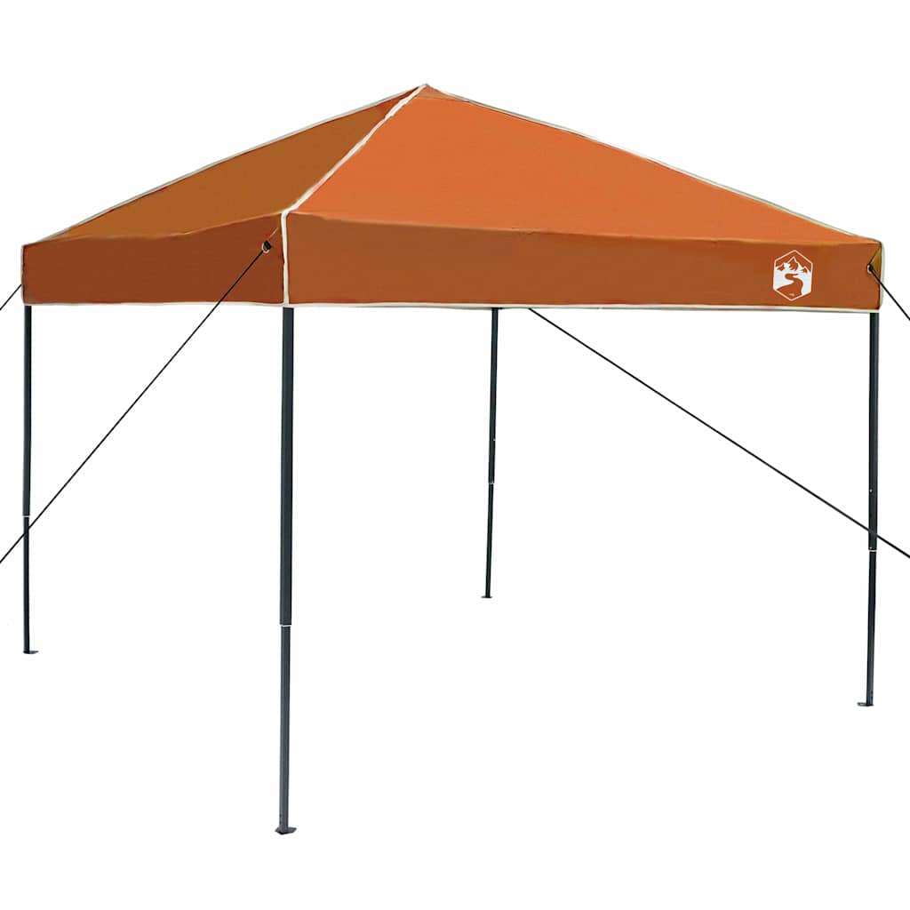 Katuse telk 243 x 243 x 251 cm Oranž kangas