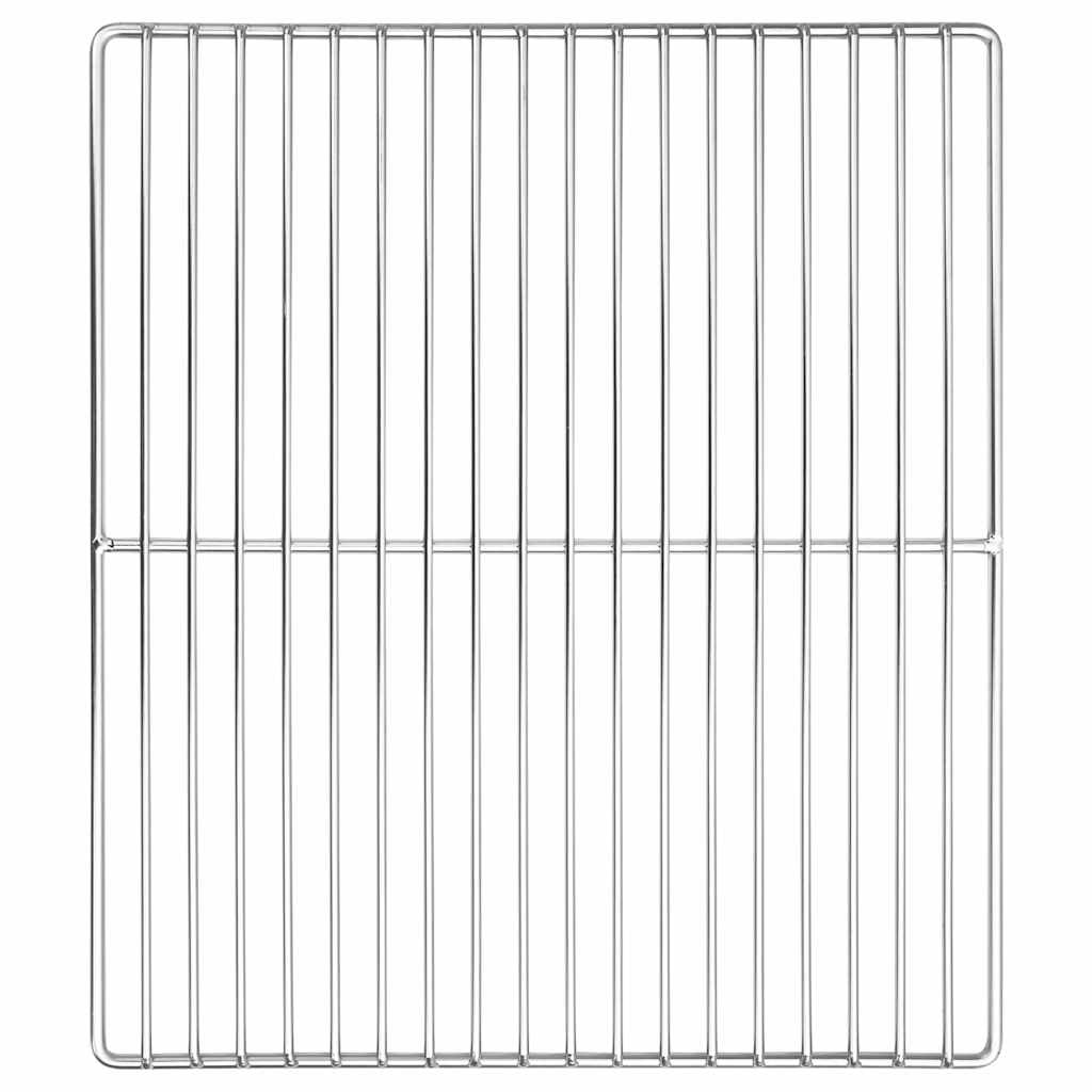Grilli rest 40 x 35 cm Roostevaba teras Hõbedane