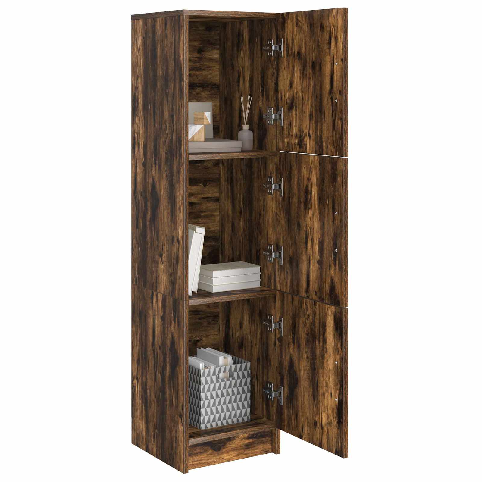 Kõrgushein Suitsetatud tamm 31.5 x 32 x 122.5 cm
