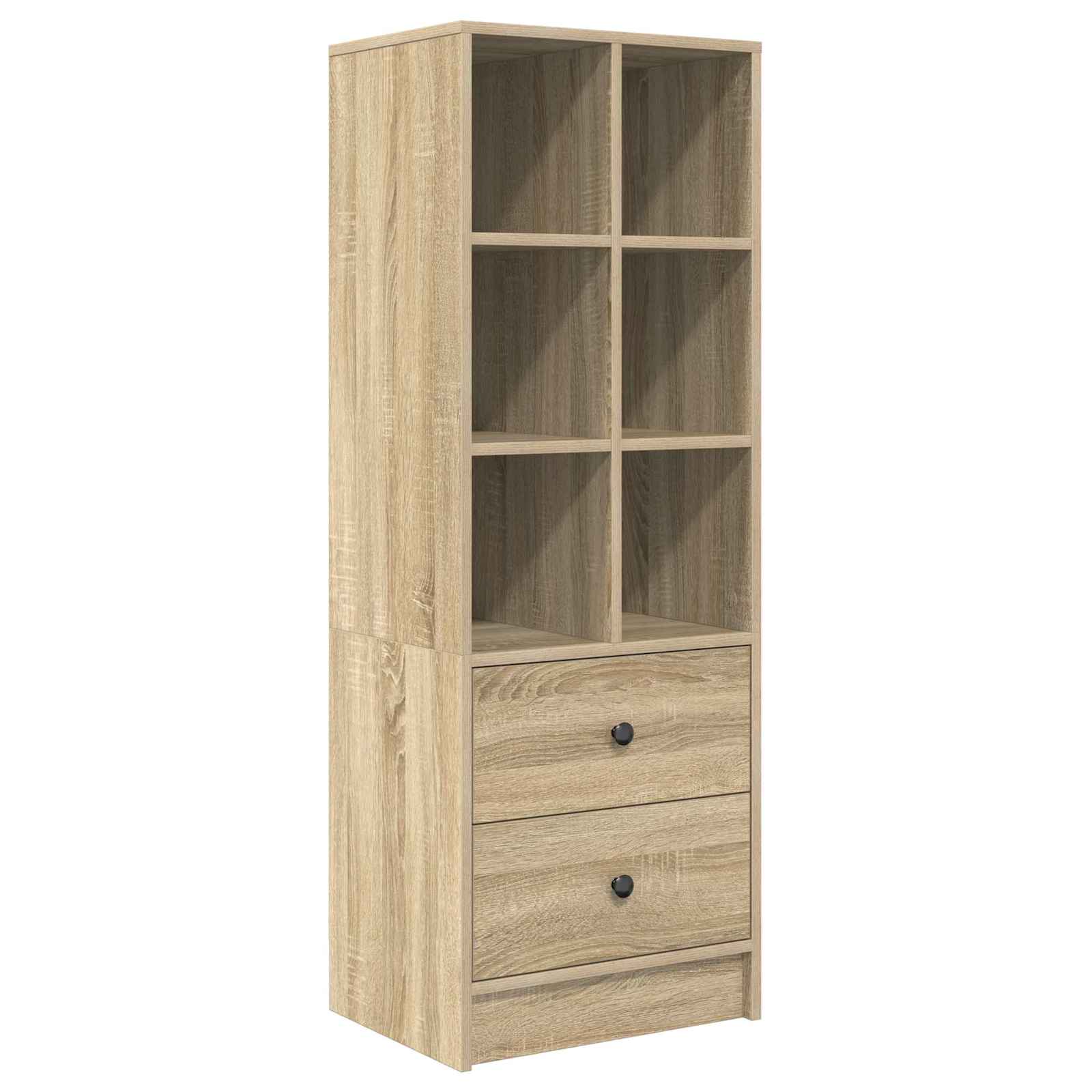Kõrgushein sahtliga Sonoma tamm 45,5 x 34 x 127 cm