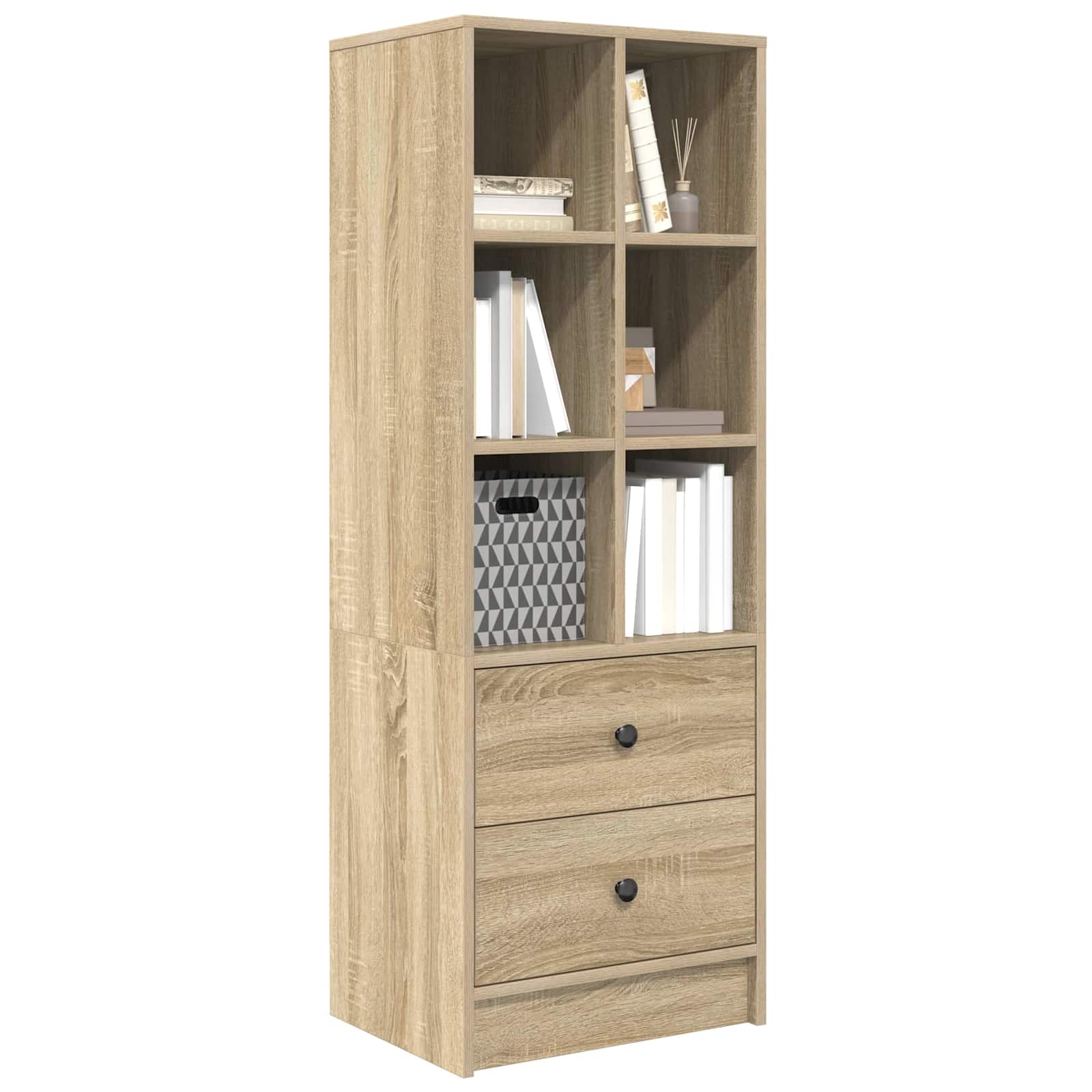 Kõrgushein sahtliga Sonoma tamm 45,5 x 34 x 127 cm