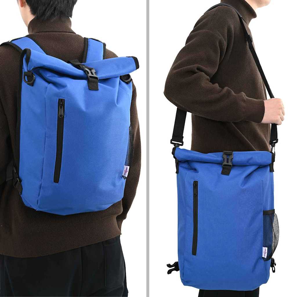 Rattakott Sinine 31 x 13 x 58 cm Polüester