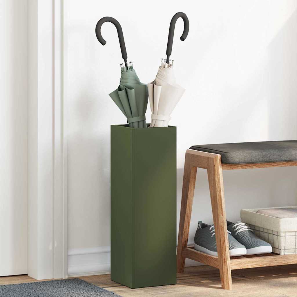 Vihm Varjupaik ladustamisega Oliiv 15,5 x 15,5 x 49 cm Teras