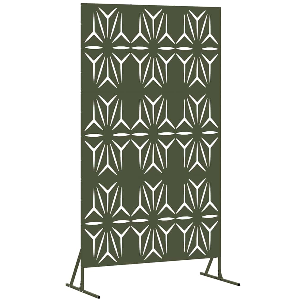 Privaatsustõke 100 x 50 x 180 cm Teras Oliiviroheline