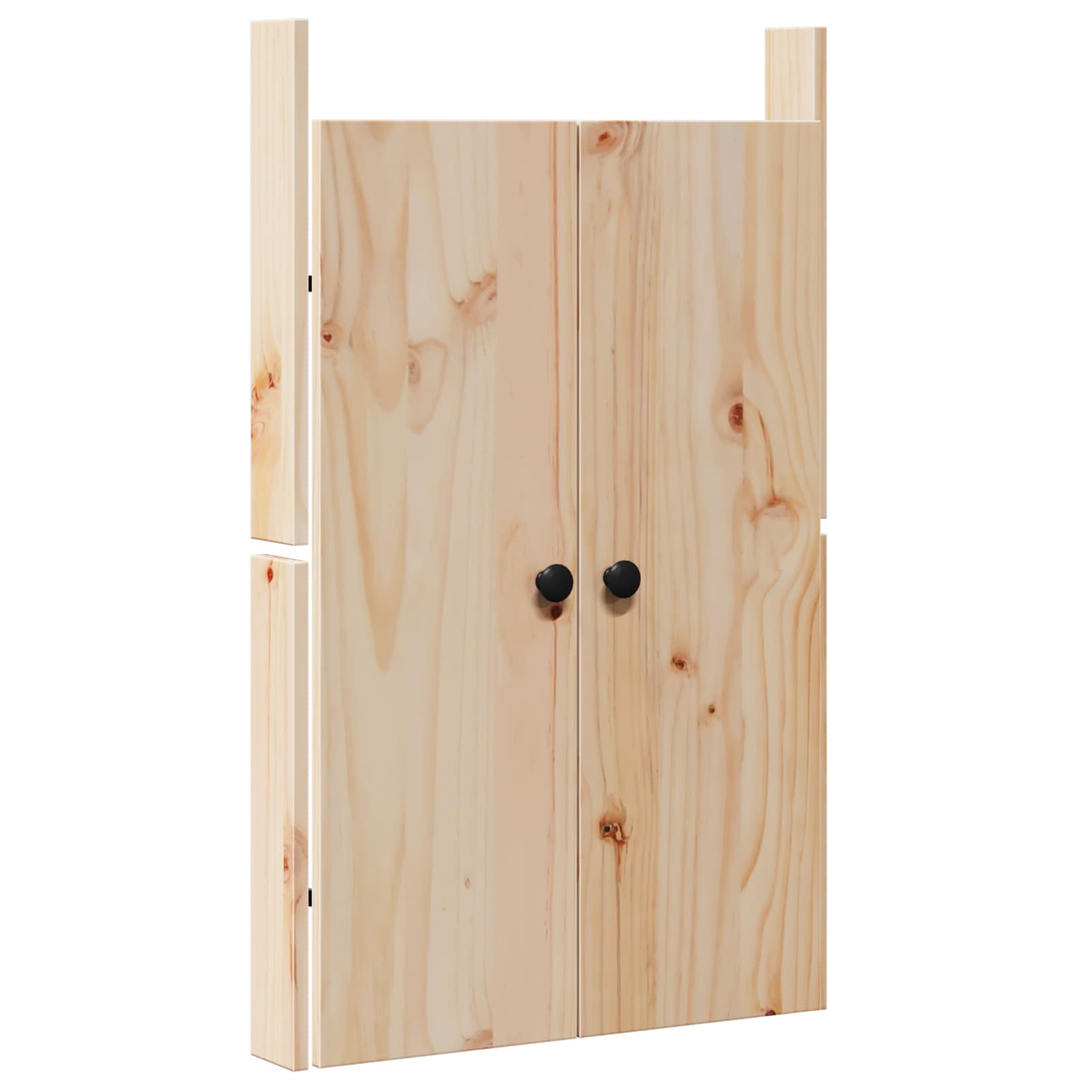 Köök uks MEPPEL Pruun tamme 50 x 9 x 82 cm Männipuit